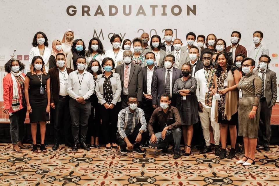 xHub Mastercard foundation JCC & YAW graduate 20 startups & 137 mentors